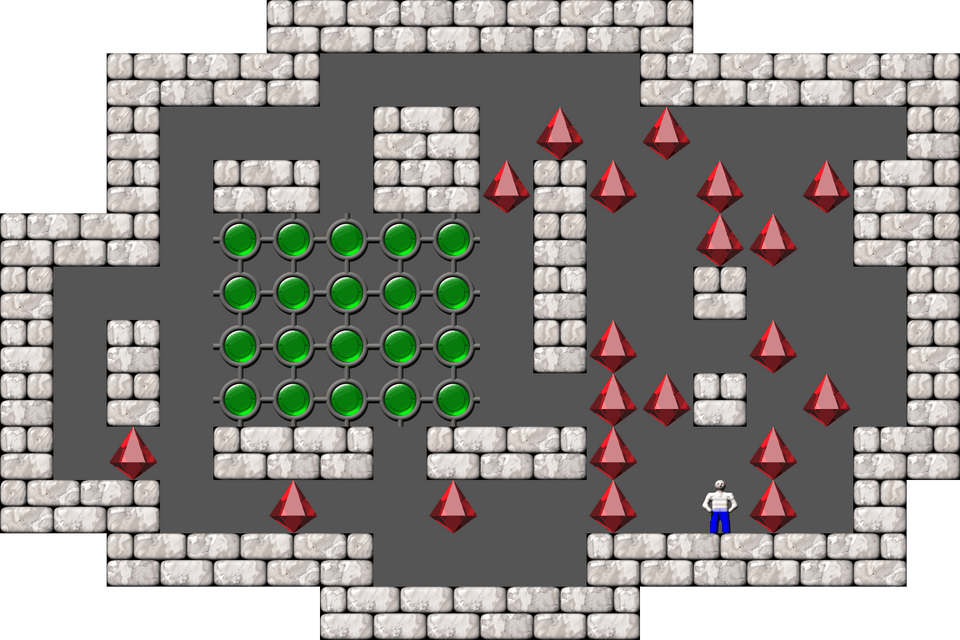 Сокобан Thinking Rabbit Arranged уровень 151